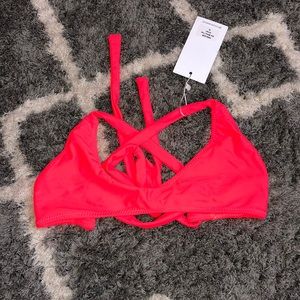 White fox boutique swim top